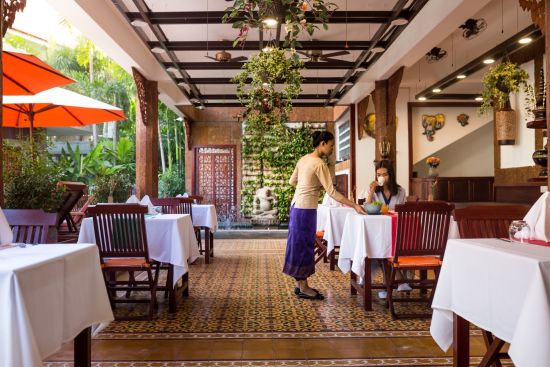 Montra Nivesha Residence à Siem Reap:  Restaurant