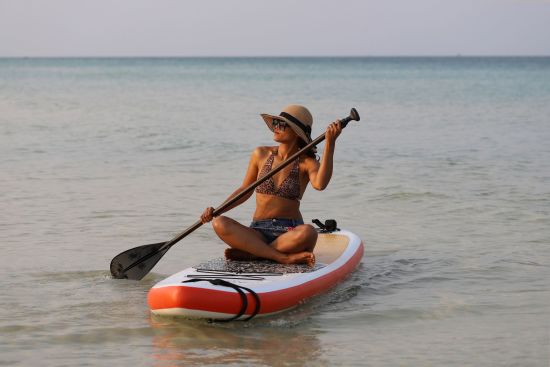 Anaya Koh Rong: stand up paddling