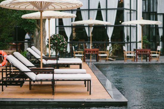 aNhill Boutique à Hué:  Pool lounges