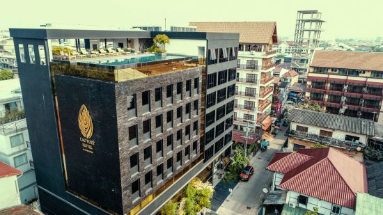 Lao Poet in Vientiane:  Exterial View