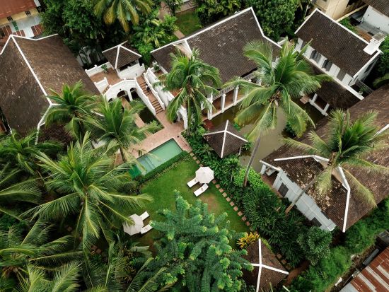 Satri House à Luang Prabang:  Aerial View