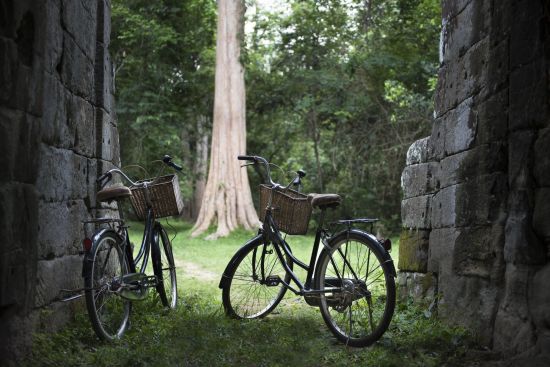 Amansara à Siem Reap:  Angkor Temple cycling