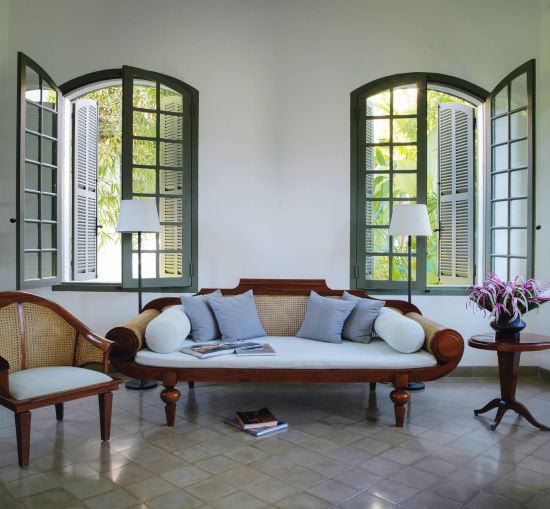 Amantaka à Luang Prabang:  Khan Pool Suite | Living Room 