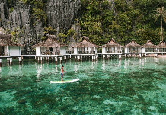 El Nido Resorts Miniloc Island in Palawan: Kayaking