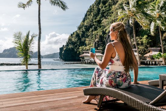El Nido Resorts Miniloc Island in Palawan: Pool