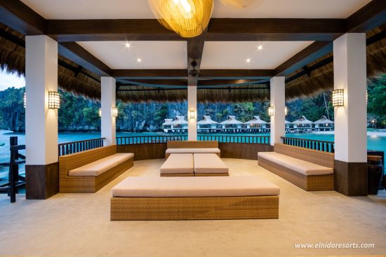 El Nido Resorts Miniloc Island in Palawan: Arrival and Departure Lounge