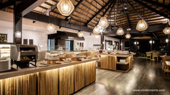 El Nido Resorts Miniloc Island in Palawan: Clubhouse Restaurant
