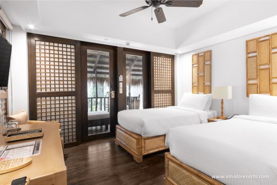 El Nido Resorts Miniloc Island in Palawan: Garden Cottage | Twin Beds