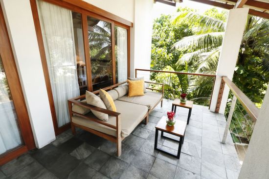 Lantern Boutique Hotel in Mirissa:  Ocean Suite | Balcony
