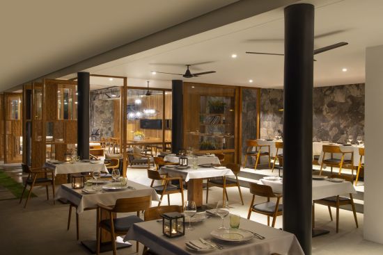 Haritha Villas & Spa à Hikkaduwa:  Restaurant