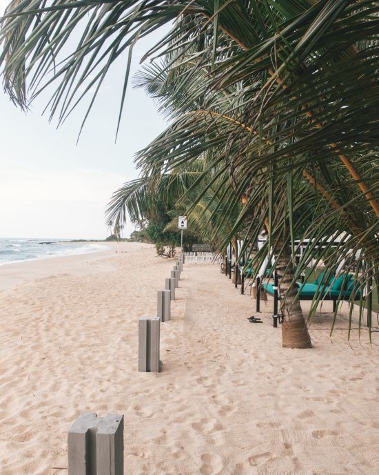 Lantern Boutique Hotel in Mirissa:  Beach