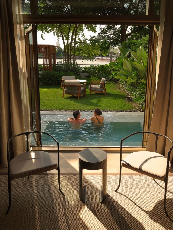 Capella Bangkok:  Villa | Plungepool