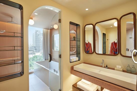 The Standard, Bangkok Mahanakhon: Deluxe King | Bathroom