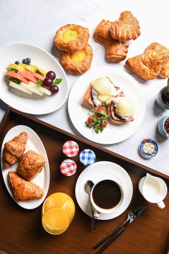 The Hari in Hong Kong:  Breakfast