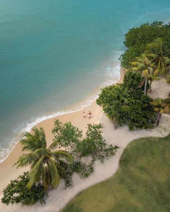 Anantara Koh Yao Yai Resort & Villas in Ko Yao:  Beachfront | Birdeye View