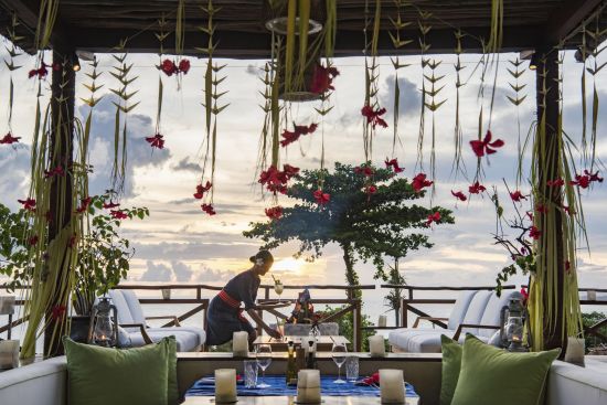 NIHI Sumba:  inVilla Dining Setup