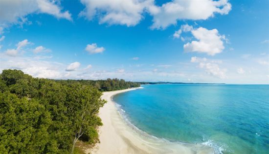 Anantara Desaru Coast Resort & Villas:  Beach Aerial View