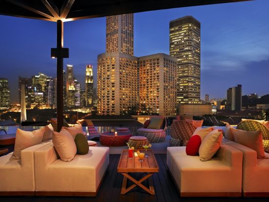 Naumi Hotel in Singapur:  Cloud 9 Rooftop Bar
