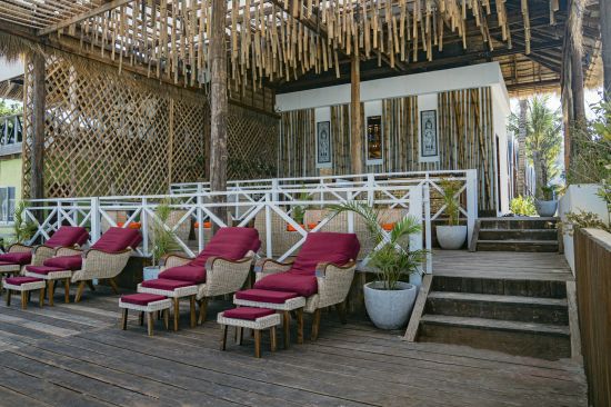 Eden Beach Resort in Koh Rong Sanloem: lobby