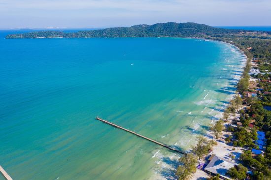 Eden Beach Resort in Koh Rong Sanloem: Saracen Bay