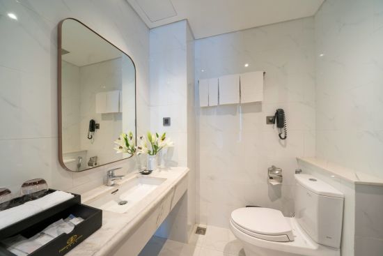 Northern Charm Hotel in Saigon:  Deluxe | Bathroom