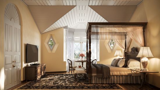 Uga Halloowella in Hatton:  Bedroom