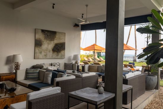 KK Beach à Koggala:  Sitting area