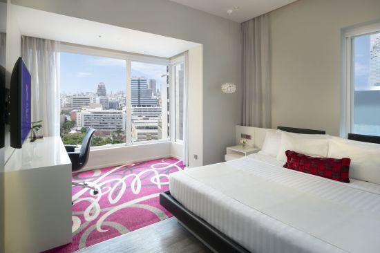 Mode Sathorn Hotel in Bangkok:  Deluxe Mode | Metropolitan Chic