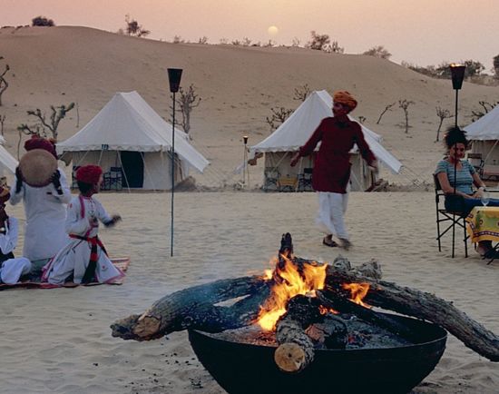 MANVAR Sevan, The Desert Camp à Désert du Thar: activities: 