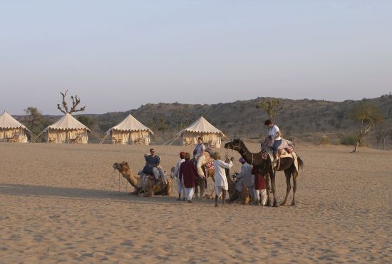 MANVAR Sevan, The Desert Camp à Désert du Thar: activities: 