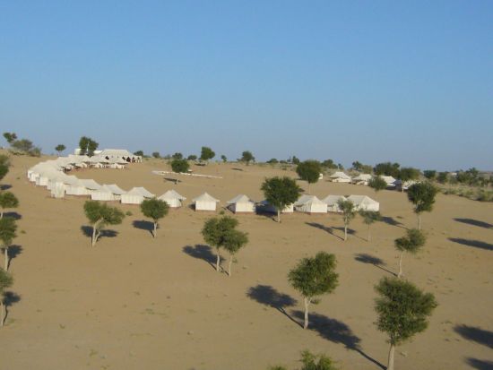 MANVAR Sevan, The Desert Camp à Désert du Thar: location: 
