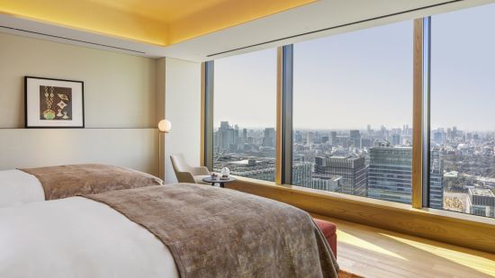 Bulgari Hotel Tokyo:  Superior daytime view