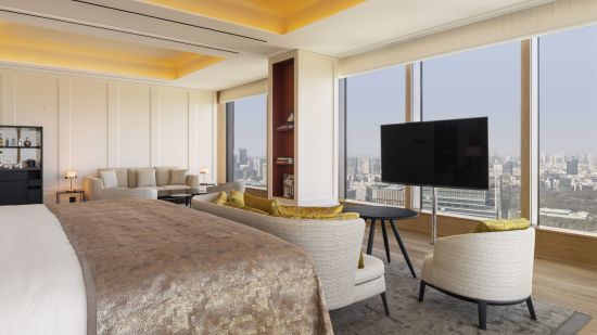 Bulgari Hotel Tokyo:  The Bulgari Suite stunning view