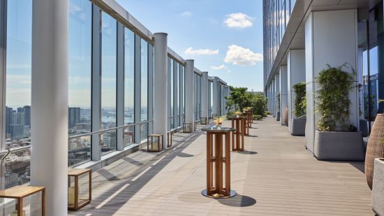 Bulgari Hotel Tokyo:  Outdoor Terrace