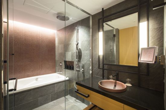 Garrya Nijo Castle Kyoto:  Bamboo Garden | bathroom