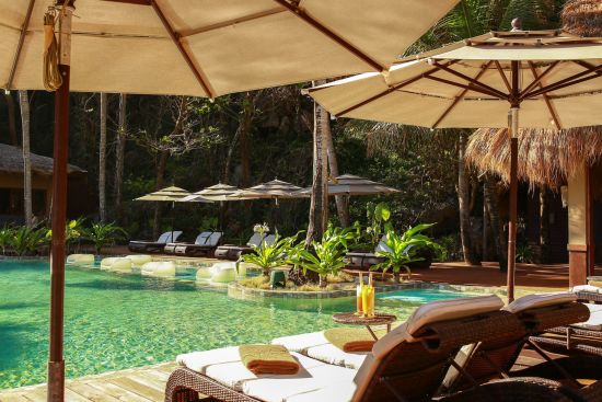 Cauayan Island Resort in Palawan:  Infinity-Pool