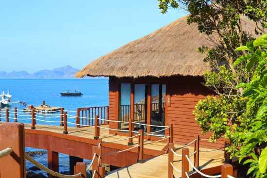 Cauayan Island Resort in Palawan:  Gym