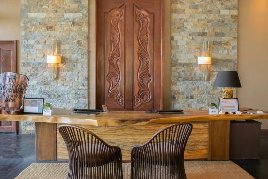 Cauayan Island Resort in Palawan:  Reception