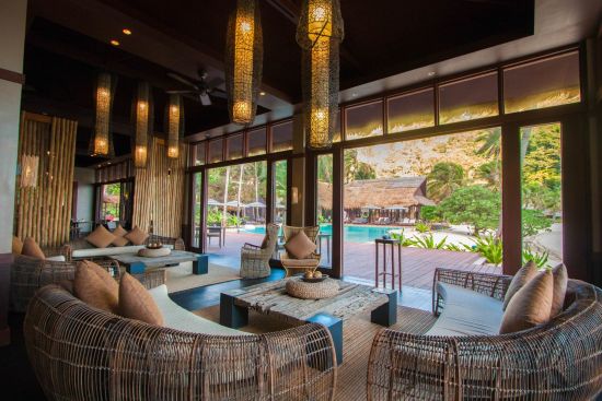 Cauayan Island Resort in Palawan:  Lobby