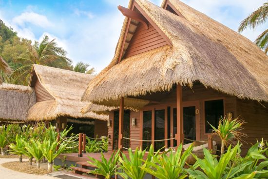 Cauayan Island Resort in Palawan:  Beach Front Villa