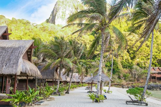 Cauayan Island Resort in Palawan:  Beach Front Villa