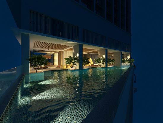 The RuMa Hotel and Residences à Kuala Lumpur: Swimming Pool Exterior