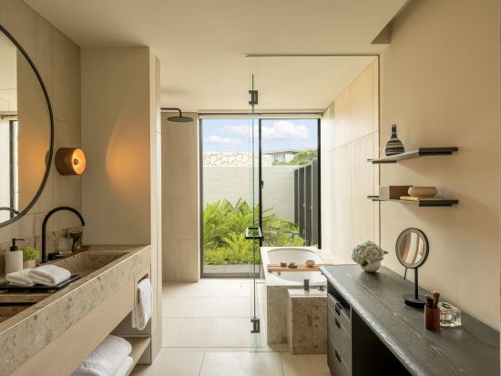 Rosewood Miyakojima:  Beachfront Villa | Bathroom