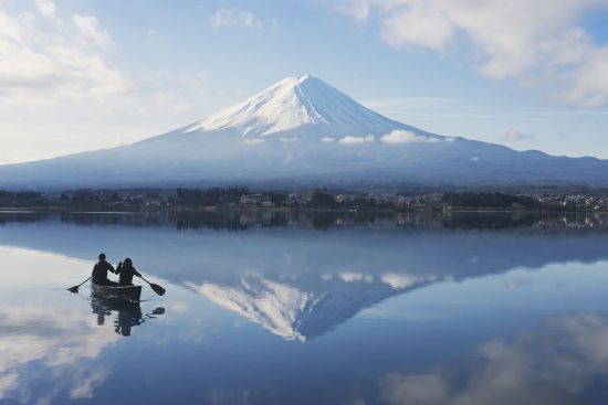 Hoshinoya Fuji à Hakone:  Early Morning Canoeing