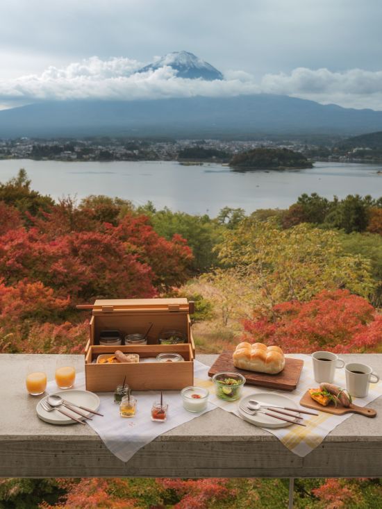 Hoshinoya Fuji à Hakone:  Breakfast Morning Box