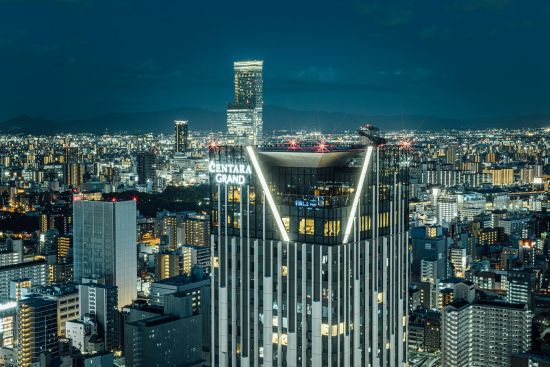 Centara Grand Hotel Osaka:  Nightview