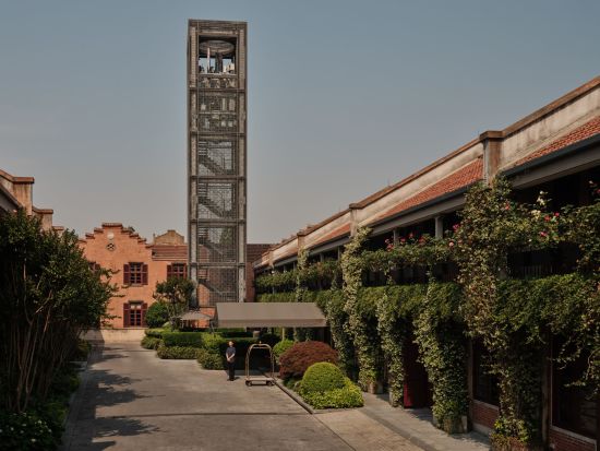Capella Shanghai:  Hotel Courtyard