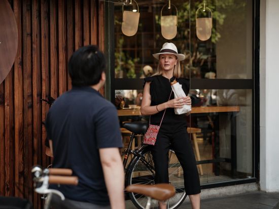 Capella Shanghai:  Bike & Bite excursion