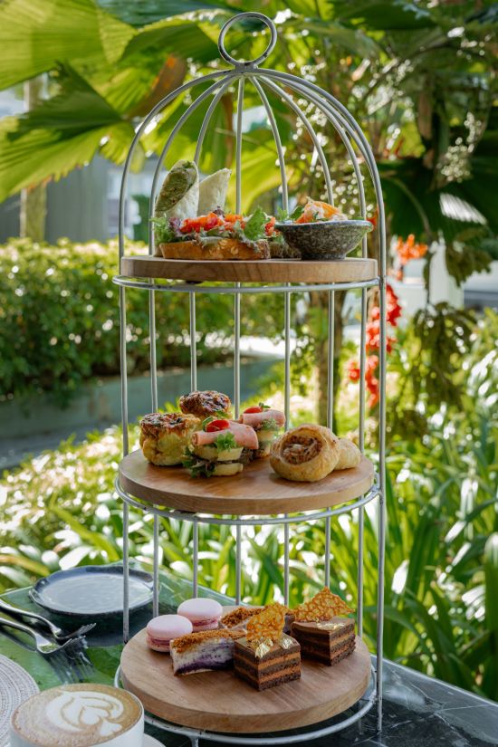 Cove 55 in Kuching:  Afternoon Tea