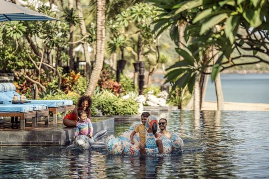 InterContinental Danang Sun Peninsula Resort:  Making a splash with the little ones